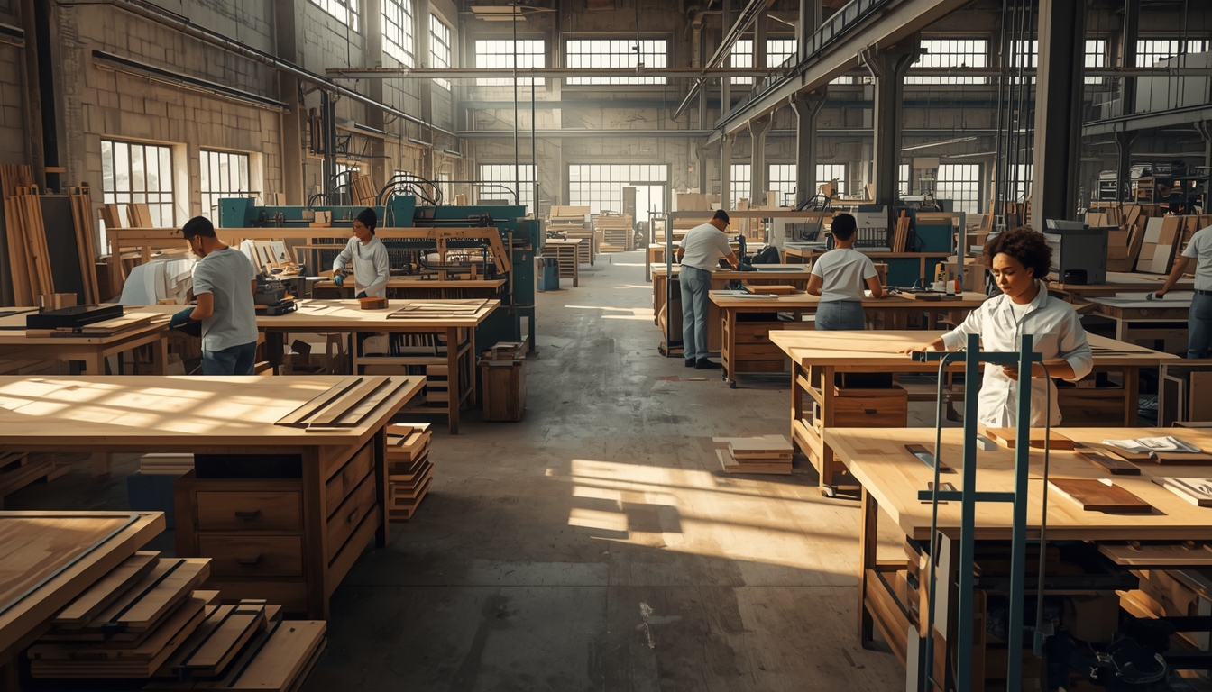 Custom furniture manufacturing